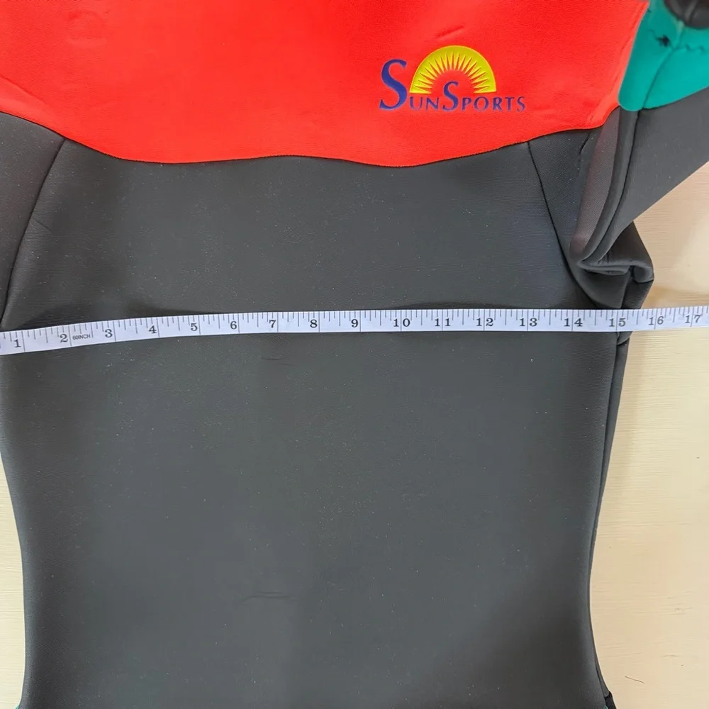 Sun Sports Short Sleeve Wetsuit Women’s Medium‎ Colorblock Surf Swim Suit